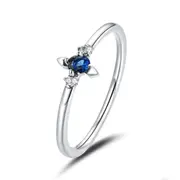 Silver plating Simple Cross Finger Rings for Women Vintage Retro Stackable Rings Jewelry_8
