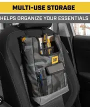 BDK Auto CATO-101-CM Cat Seat Orginizer For SUVs/Trucks /Cars /Removable Camo