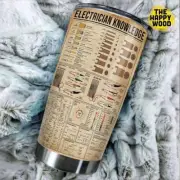 Electrician Knowledge Stainless Tumbler 20oz Halloween Gift Best Price Us Size
