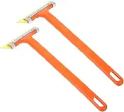 ASAKKURA 2pcs Snow Shovel Tool Snow Scrapers for Car Windshield Car Window Snow Scraper Windshield Scraper Snow Scraper Car Ice Scraper for Windshield Window Scraper for Car Ice Scrapers