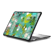 MacBook Pro 13-inch (M1 / M2 / Intel) Impact Case wired weed turquoise blue