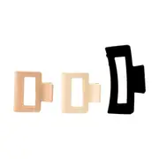 OXX Haircare 3 Pack Claw Hair Clips