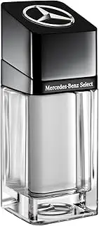 [Mercedes-Benz] Select - Elegant Fragrance With Fresh, Sensual Floral Notes - Mesmerize The Senses With Original Luxury Men’s Eau De Toilette Spray - Endless Day Through Night Scent Payoff - 3.4 OZ