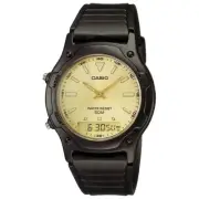 Casio Classic Yellow Analog Digital 50m Water Resistant AW49HE-9AV Watch