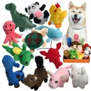 LEGEND SANDY Squeaky Plush Dog Toy Pack for Puppy Small Stuffed Puppy Chew To...