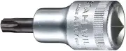 03100040 12Inch 125 mm Torx Screwdriver Socket Made of Chrome Alloy Steel Chrome