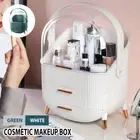 Dustproof Makeup Organiser Drawer Cosmetic Storage Case Jewellery Box w/ Handle