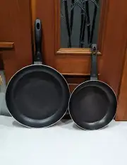 2 Pc T-Fal Non-Stick Fry Pan 9" & 11.5" Set Skillets Oven Safe to 350°F