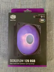 Sickleflow 120 RBG Cooler Master Fan - New