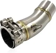 Motorbike Muffler For Kawasaki For Z400 For Ninja400 2018 2019 51MM Slip-on Exhaust Muffler Middle Pipe Link Pipe Motorcycle Accessories Exhaust Muffler