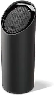 Carmate DZ543 Car Door Pocket, Installable, Bottle-Type, Soft Trash Can, Slush Bottle, S, Carbon