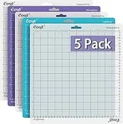 Ecraft Cutting Mat for Silhouette Cameo 3/2/1: 12X12inch Include one StrongGrip&Three StandardGrip&One LightGrip Cutting Mat Perfect for Silhouette Cameo Replacement for Crafts、Sewing and All Arts