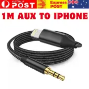 iPhone to 3.5mm AUX Audio Adapter Cable for iPhone 13 11 Pro 8 7 Plus Jack