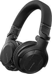 Pioneer DJ HDJ-CUE1BT-K, DJ Headphones with Bluetooth, Black