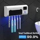 Automatic Holder Toothpaste Dispenser Toothpaste Squeezer Toothbrush Sterilizer