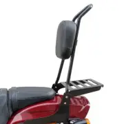 Backrest Sissy BAR Driver Rider moto guzzi V9 Bobber,Bobber Sport, Roamer