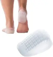 Tuli's Heavy Duty Gel Heel Cups, Clear