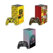 OFFICIAL COBRA KAI ICONIC VINYL SKIN DECAL FOR SERIES X CONSOLE & CONTROLLER