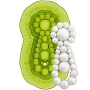 Classic Pearl Drop Silicone Mold | Cake Decorating with Fondant and Gumpaste Ic
