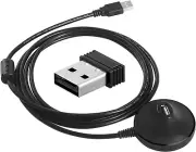 ANT Dongle USB ANT Zwift Dongle with 6ft Extension Cable Compatible with