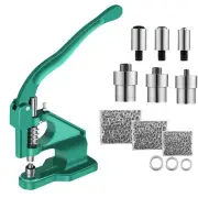 Grommet Machine Hand Press Kit Heavy Duty Manual Rivet Punch Grommet Tool Eyelet