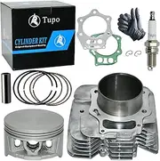 Tupo 90mm Cylinder Piston Ring Gasket Top End Rebuild Kit Compatible with Honda TRX450 Foreman 450 TRX 450 TRX450FE TRX450S TRX450ES TRX450FM 4x4 1998-2004