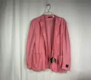 NWT Quintessential Mens Pink "Dylan" Blazer - Size 42R