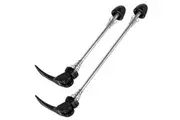 CyclingDeal - Front 112mm Rear 148.5mm - Mountain Bike Bicycle Quick Release Skewers - Axles Set Replacement - QR Lever Set For Wheel Hub