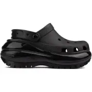 Crocs Womens Mega Crush Platforms Shoes Black