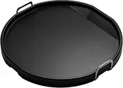 Kamado Joe Karbon Steel Pre-Seasoned Carbon Steel Non-Stick Flat-Top Griddle with Stainless Steel Handles for Classic Joe 18-inch Charcoal Grill and Smokers, Model KJ15094522