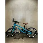 二手VOOM VOOM BIKE 16吋水藍色皮帶兒童腳踏車 適合5-8歲