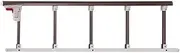 Elderly Foldable Bed Rail Aluminum Alloy Bed Guardrail Adults Assist Handle Handicap Bed Railing Hospital Grip Bumper Bars (Size : 3 * 45cm)