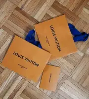 NEW (2) Louis Vuitton Shopping Gift Bags Totes Small 8.5"x 7"x4.5" *SHIPS TODAY!