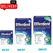 Efferdent Retainer & Denture Cleaner Tablets Minty Fresh 126 Count - Ships Free