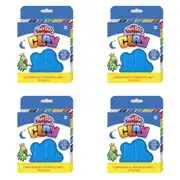 4x Play-Doh Sculpt 'n Mold 5oz Clay Kids/Children Art Craft Creative Toy 4+ Blue