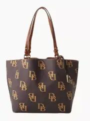 Dooney & Bourke Monogram Small Flynn Brown Tmoro Color