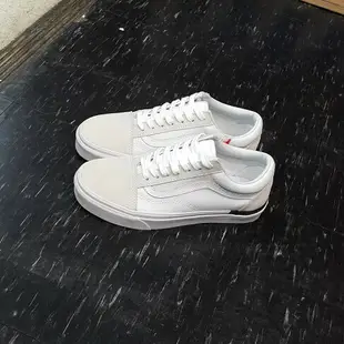 VANS Old Skool 白色 黑線 黑色 白黑 全白 帆布 麂皮 基本款 板鞋