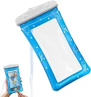 Touchscreen Phone Bag - Floating Dry Bag Case, Touchscreen Phone Holder | Sandproof Lightweight Anti-Fog Quick-Dry Bag for Beach, Pool, Kayaking, Boating, Snorkeling, and Outdoor Water Sports