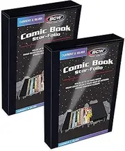 BCW Comic Stor-Folio | Portable Storage Box for Current and Silver Age Comics | Secure Magnetic Closure | Ideal for Conventions | Folio Storage Box (2)