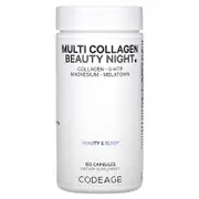 Codeage, Multi Collagen Beauty Night, 150 Capsules