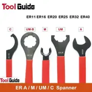 ER8 ER11 ER16 ER20 ER25 ER32 ER40 A/M/UM-B-C Nut Collet Chuck Wrench Spanner