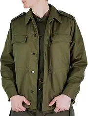 Original Vintage Czech Army Field Jacket M85 Olive Green Military Surplus Issue New
