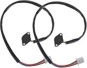 GRADENEVE Manual Mode Switch Wire Leads 2pcs Transmission Neutral Gear Switch Easy Installation for Versatile Application