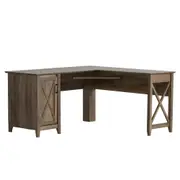 Maestro Furniture Axel L-shaped Executive Computer Working Home Office Desk Rustic Oak