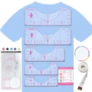 Tshirt Ruler Guide Vinyl Alignment Tool - Sublimation Accessories, T Shirt Ruler