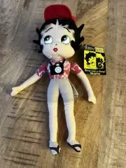 Kellytoy Betty Boop Safari Camera Plush 11” Stuffed Animal Toy New with Tags