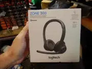 Logitech Zone 300 Wireless Headset with Dual Noise-Canceling Mics - Black NEW