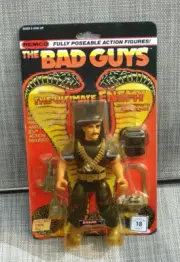 Bad Guys The Ultimate Enemy Action Figure Remco 1982 MOC Code Name Shark War