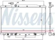 Radiator-EX, GAS, Eng Code: K24Z6, Natural Nissens 681406 fits 10-11 Honda CR-V (for: Honda)