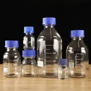 Thick Lab Bottles Chemistry 25-1000ml glassware Borosilicate Reagent Laboratory
